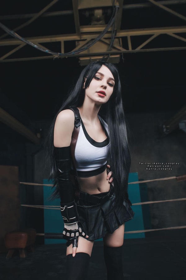 Final Fantasy 7 - Remake - Tifa Lockhart Cosplay - Kanra #01 - inspired capture