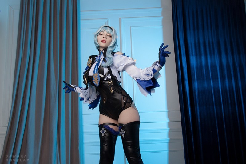 Genshin Impact - Eula Lawrence Cosplay - Sawakate #03 - delicate character portrait