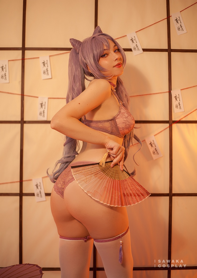 Genshin Impact - Keqing (Erotic) Cosplay - Sawakate #03 - provocative character showcase Genshin Impact - Keqing (Erotic) Cosplay - Sawakate #03 - provocative character showcase