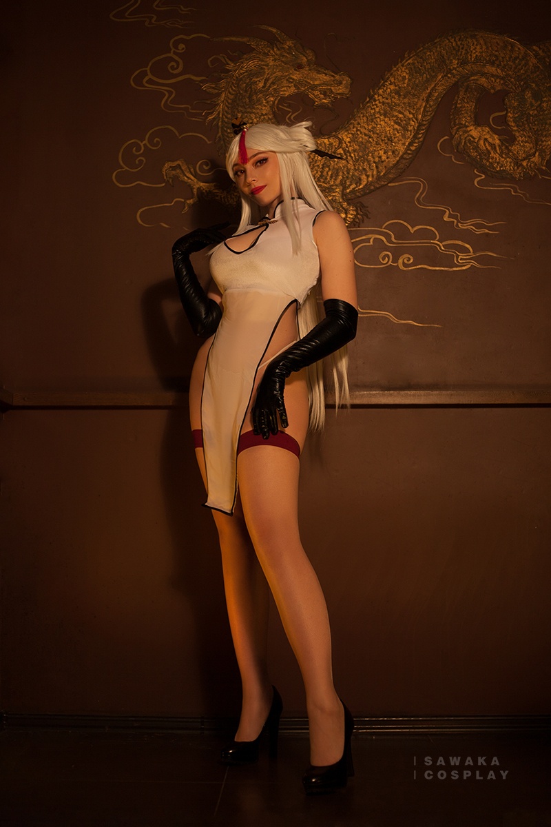 Genshin Impact - Ningguang Cosplay - Sawakate #03 - artistic framing portrait Genshin Impact - Ningguang Cosplay - Sawakate #03 - artistic framing portrait