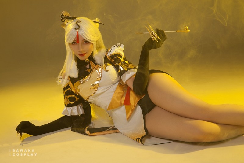 Genshin Impact - Ningguang Cosplay - Sawakate #06 - gentle costume showcase