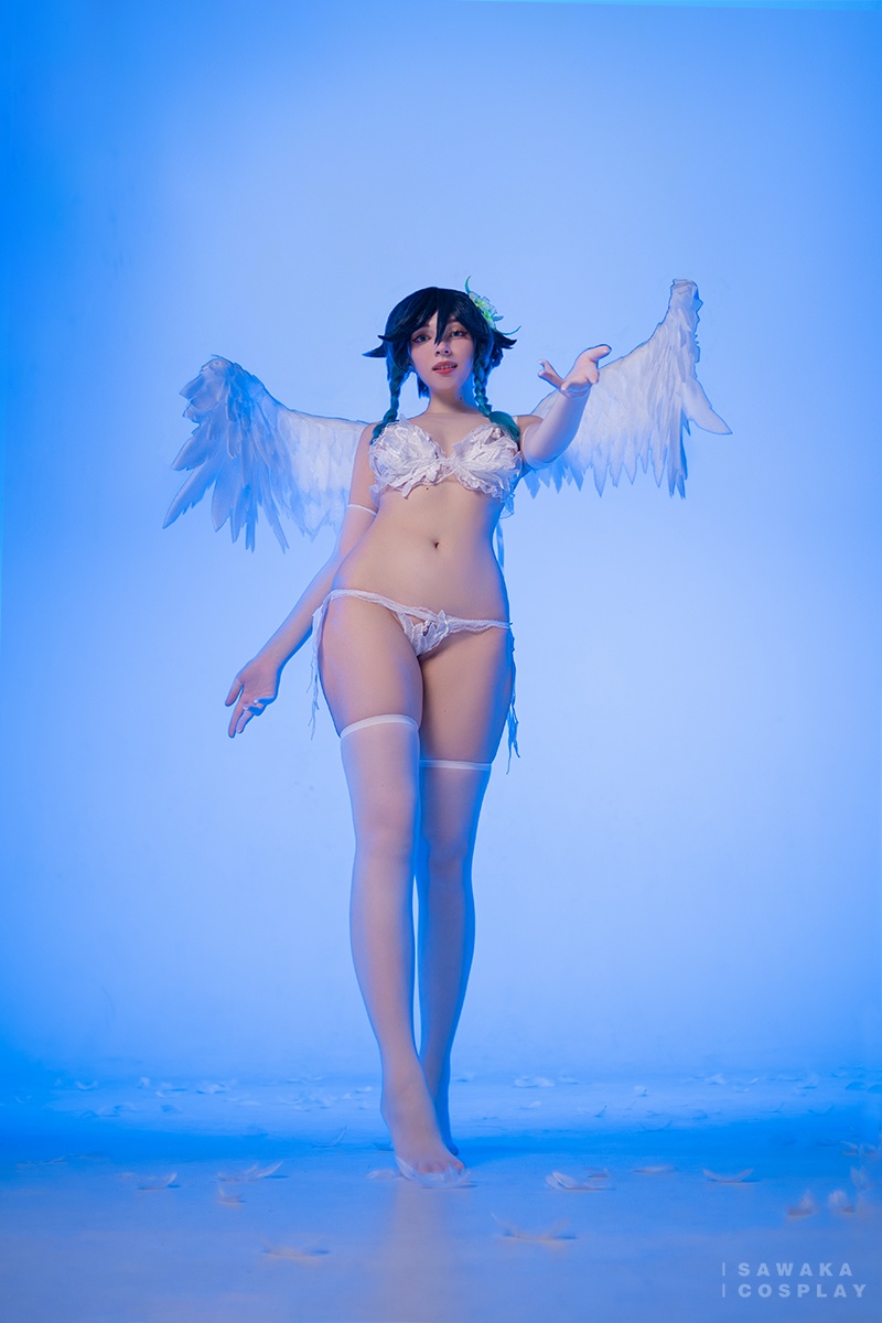 Genshin Impact - Venti (Erotic) Cosplay - Sawakate #01 - seductive costume vision Genshin Impact - Venti (Erotic) Cosplay - Sawakate #01 - seductive costume vision