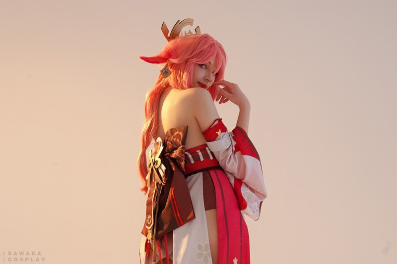 Genshin Impact - Yae Miko Cosplay - Sawakate #05 - gentle costume showcase Genshin Impact - Yae Miko Cosplay - Sawakate #05 - gentle costume showcase