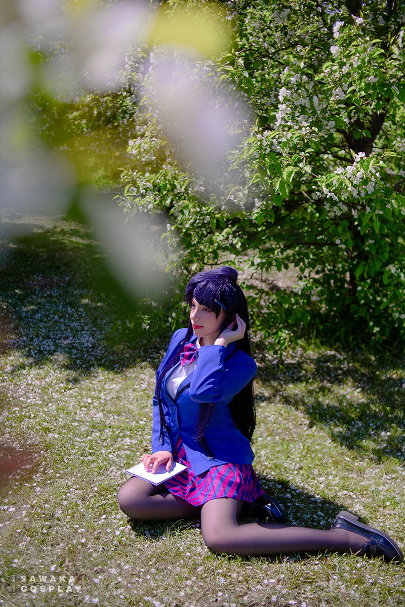 Komi Cant Communicate - Komi Cosplay - Sawakate #04 - full length photo
