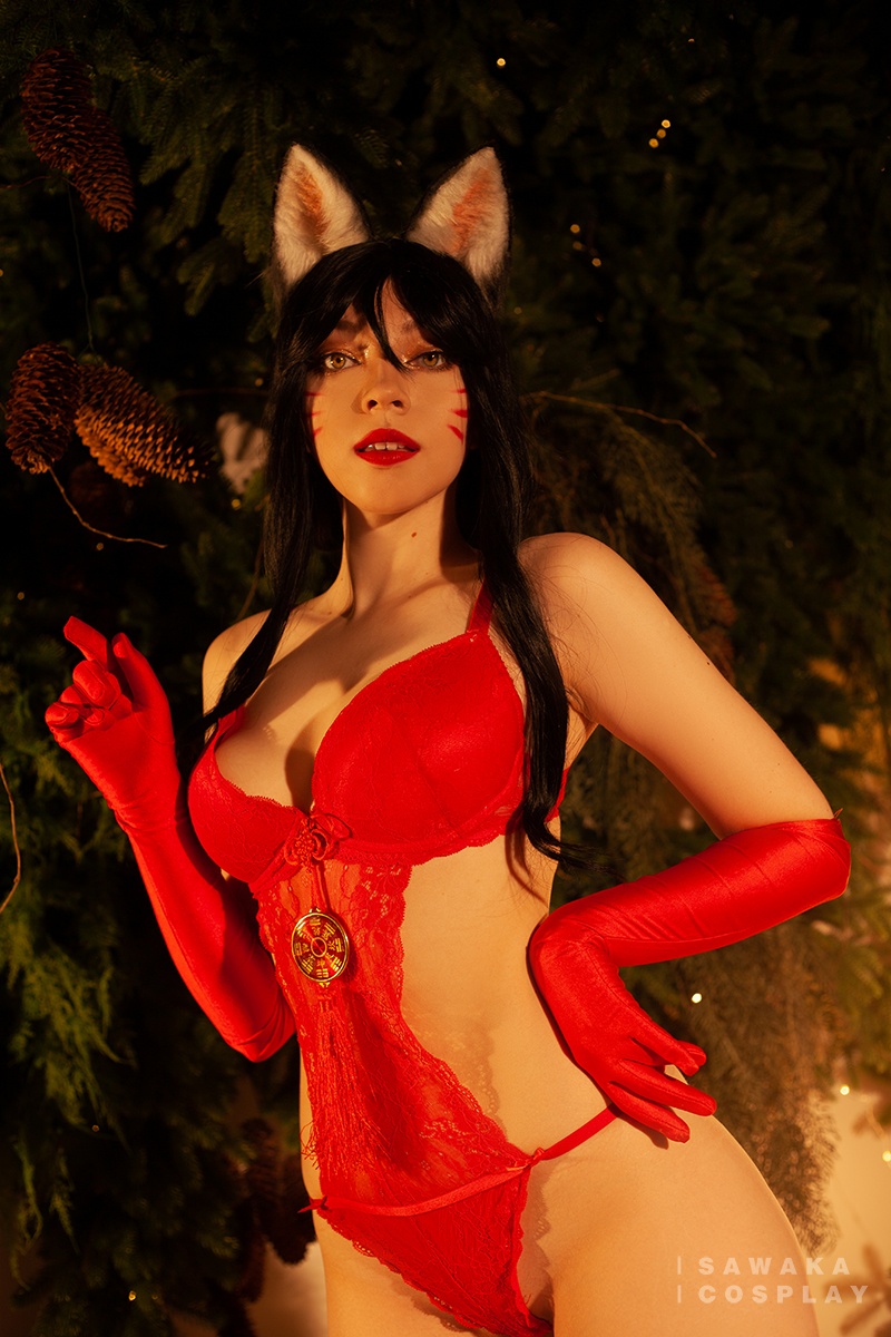 League of Legends - Ahri (Christmas) (Erotic) Cosplay - Sawakate #02 - artistic composition League of Legends - Ahri (Christmas) (Erotic) Cosplay - Sawakate #02 - artistic composition