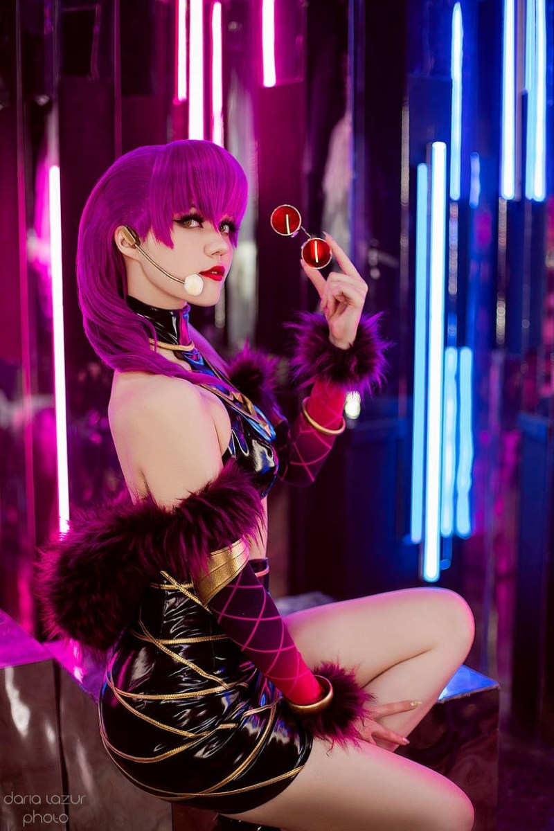 League of Legends - Evelynn Cosplay - Ariadna Lobe #01 - character recreation portrait