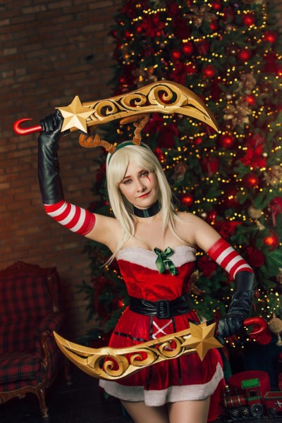 League of Legends - Katarina Du Couteau (Christmas) Cosplay