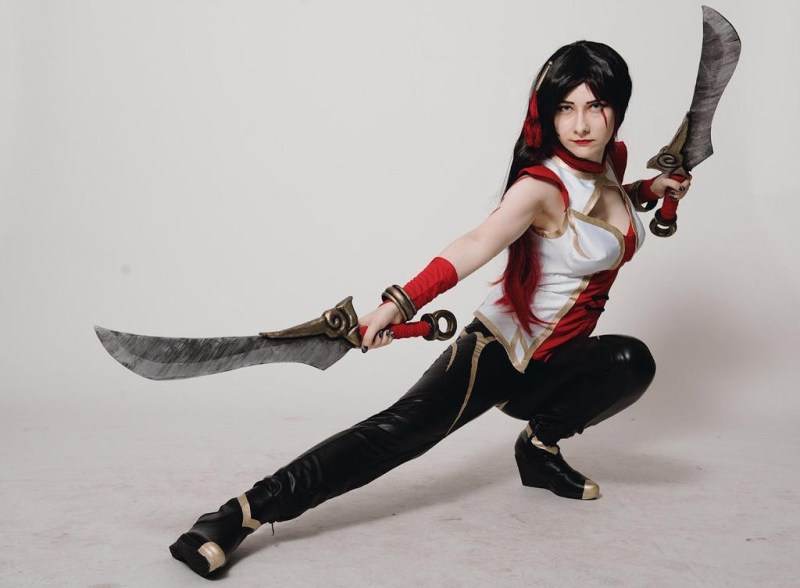 League of Legends - Katarina Du Couteau Cosplay - Shiera13 #01 - expressive portrait