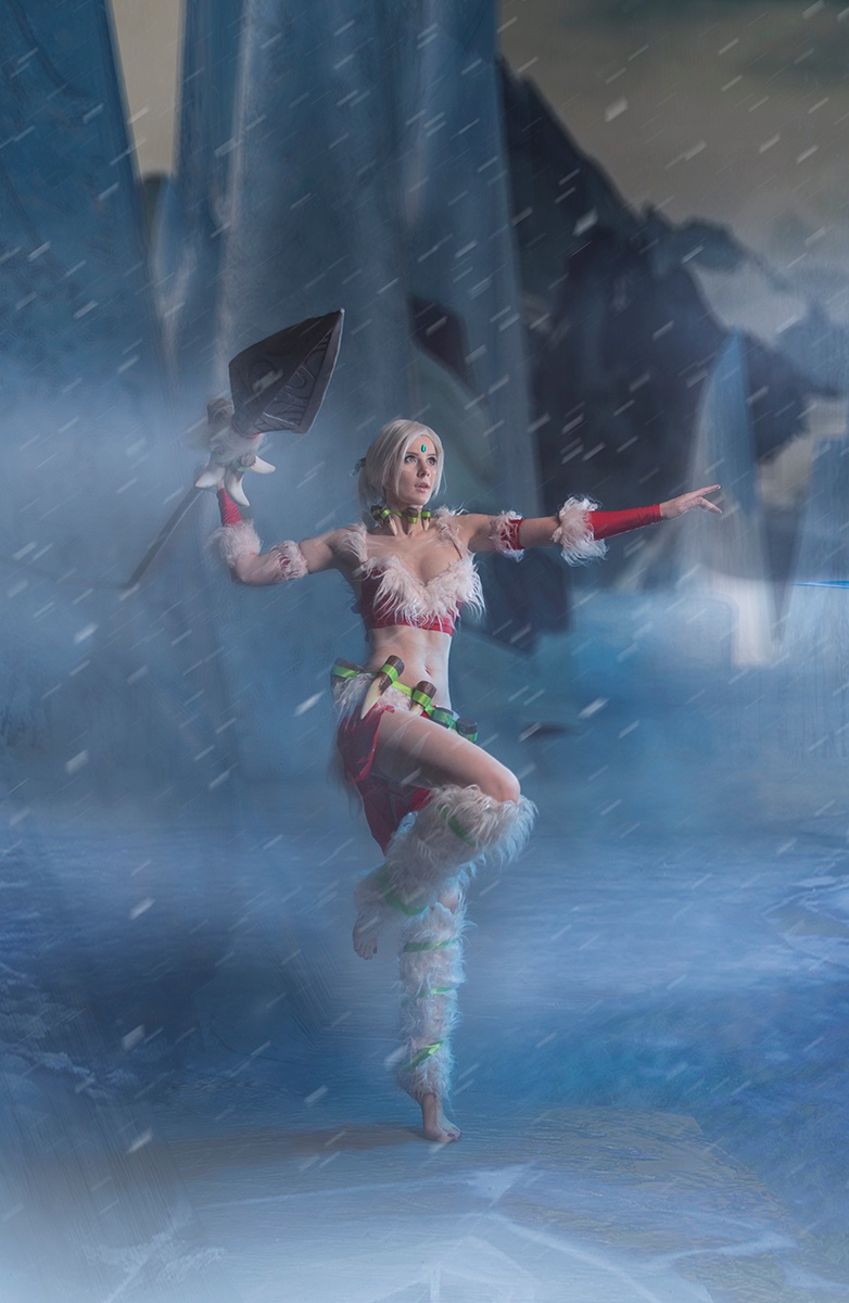League of Legends - Nidalee (Snow Bunny) Cosplay - Shproton #04 - gentle showcase