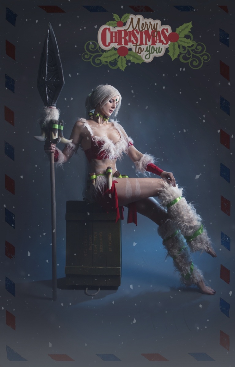 League of Legends - Nidalee (Snow Bunny) Cosplay - Shproton #08 - authentic view