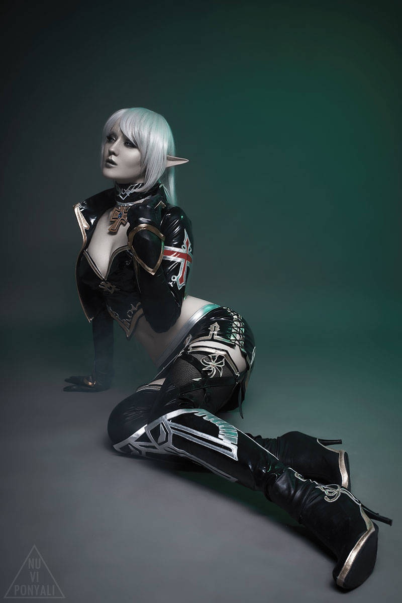 Lineage 2 - Dark Elf Cosplay - Shproton #01 - focused costume photography