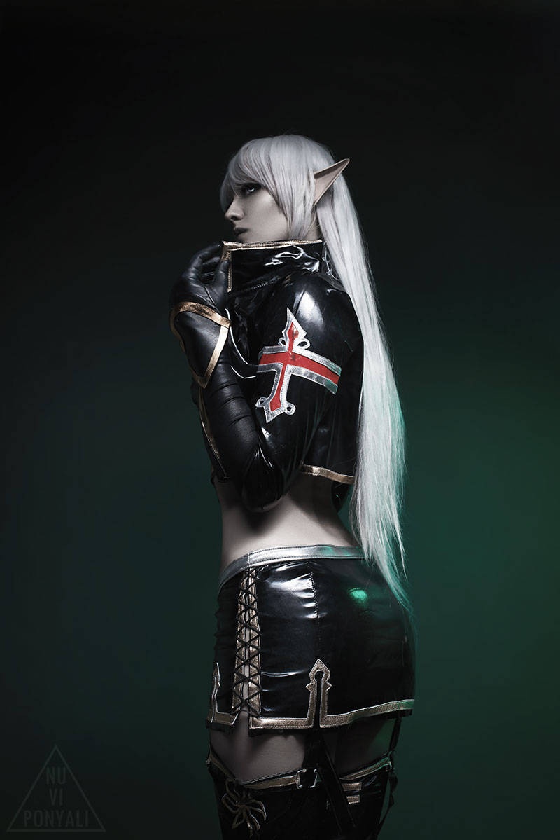 Lineage 2 - Dark Elf Cosplay - Shproton #02 - sophisticated character portrait