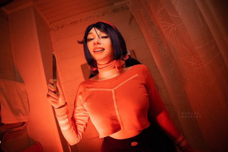 MiSide - Crazy Mita Cosplay - Sawakate #01 - delicate character portrait MiSide - Crazy Mita Cosplay - Sawakate #01 - delicate character portrait