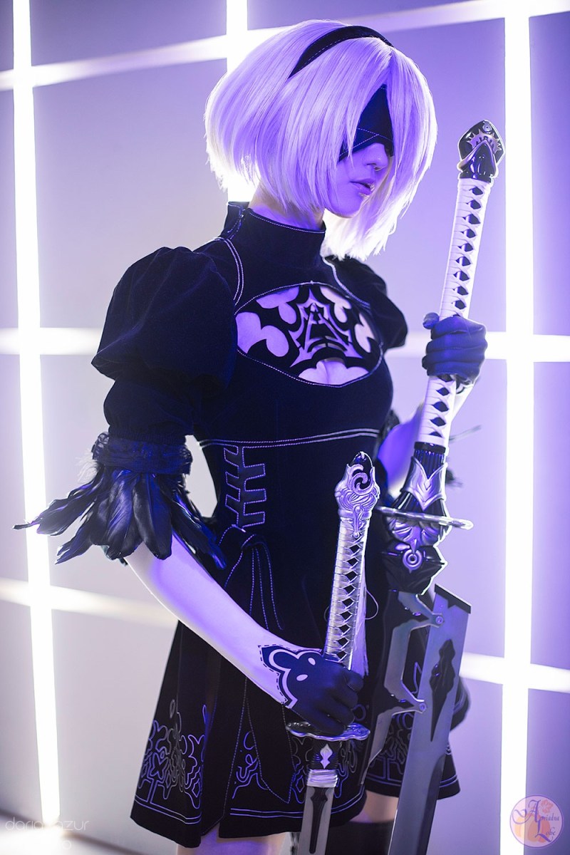 NieR AutomatA - 2B (YoRHa No.2 Type-B) Cosplay - Ariadna Lobe #03 - artistic framing
