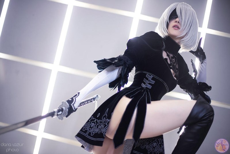 NieR AutomatA - 2B (YoRHa No.2 Type-B) Cosplay - Ariadna Lobe #05 - gentle showcase
