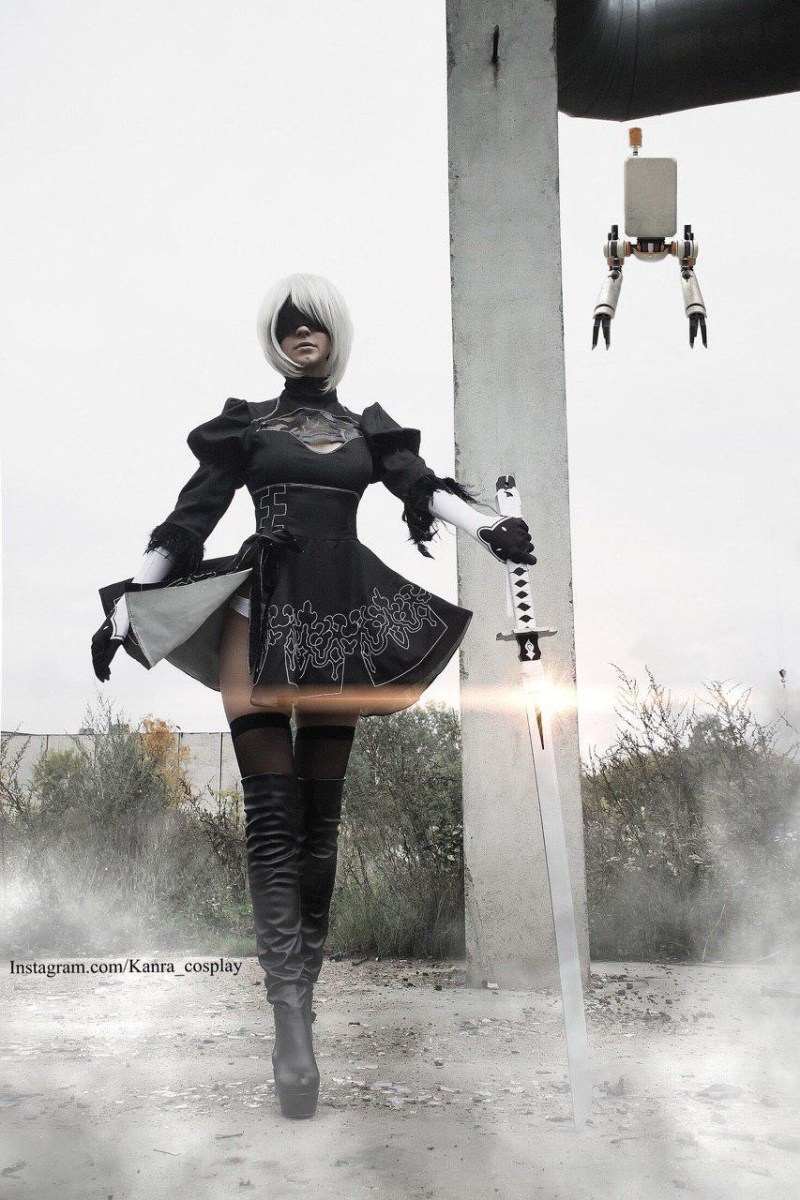 NieR AutomatA - 2B (YoRHa No.2 Type-B) Cosplay - Kanra #01 - gentle showcase