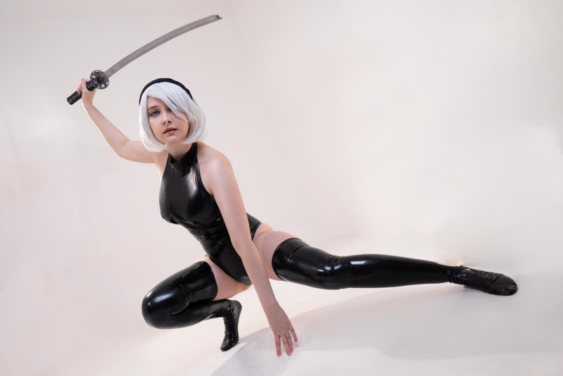 NieR AutomatA - 2B (YoRHa No.2 Type-B) (Erotic) Cosplay - Shiera13 #01 - provocative show