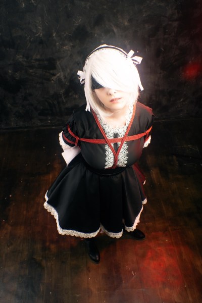 NieR AutomatA - 2B (YoRHa No.2 Type-B) (Shibari) (Erotic) Cosplay