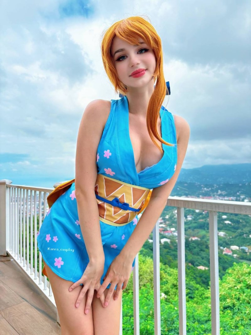 One Piece - Nami (Erotic) Cosplay - Kanra #01 - alluring apparel exploration