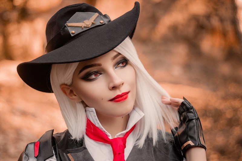 Overwatch - Ashe (Elizabeth Caledonia Calamity Ashe) Cosplay - Sawakate #05 - portrait photo