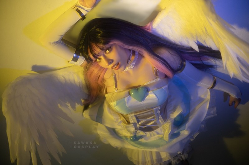 Panty &amp; Stocking with Garterbelt - Stocking Anarchy Cosplay - Sawakate #03 - costume portrait
