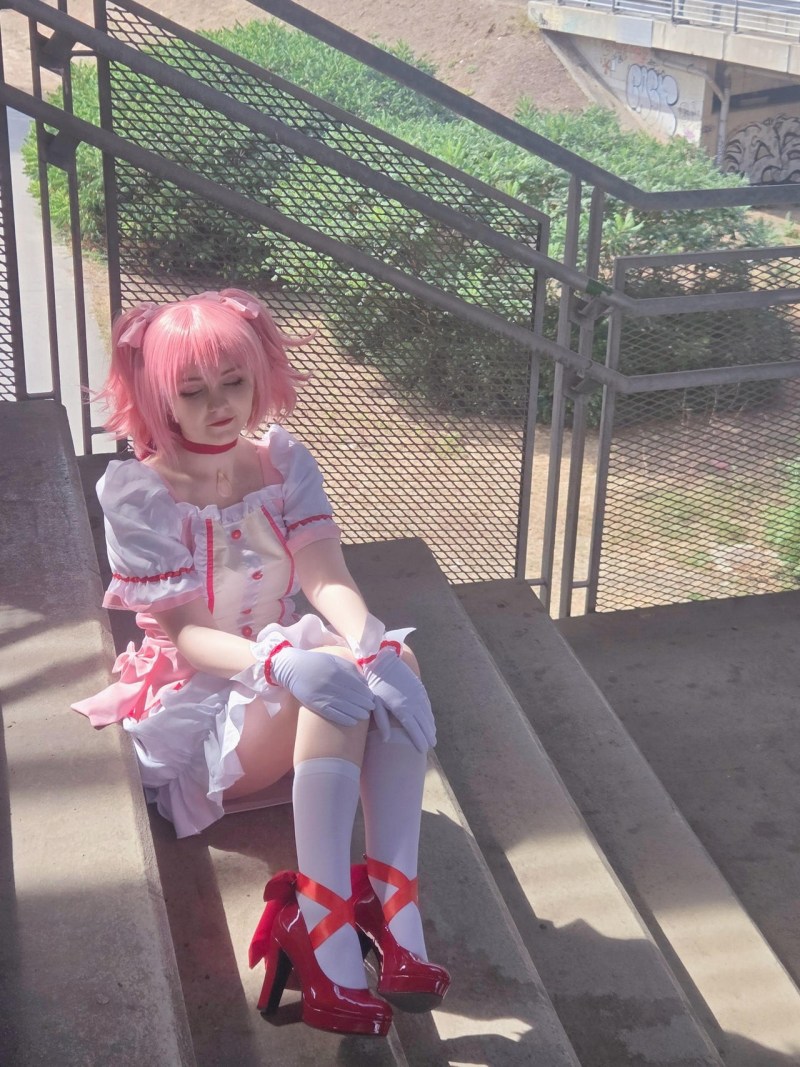 Puella Magi Madoka Magica (Madoka Magica) - Madoka Kaname Cosplay - Atamasha #03 - expressive portrait Puella Magi Madoka Magica (Madoka Magica) - Madoka Kaname Cosplay - Atamasha #03 - expressive portrait