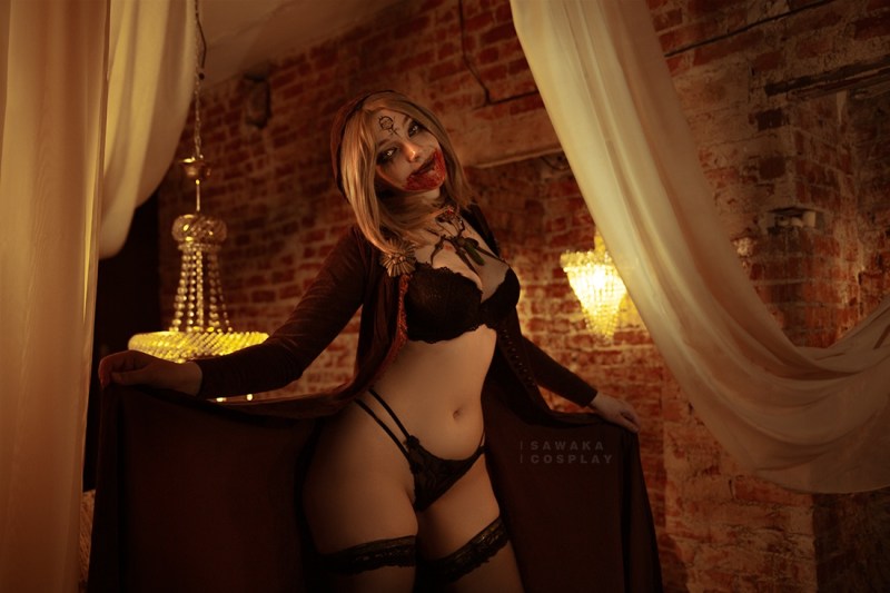 Resident Evil Village - Bela Dimitrescu (Erotic) Cosplay - Sawakate #02 - provocative show Resident Evil Village - Bela Dimitrescu (Erotic) Cosplay - Sawakate #02 - provocative show