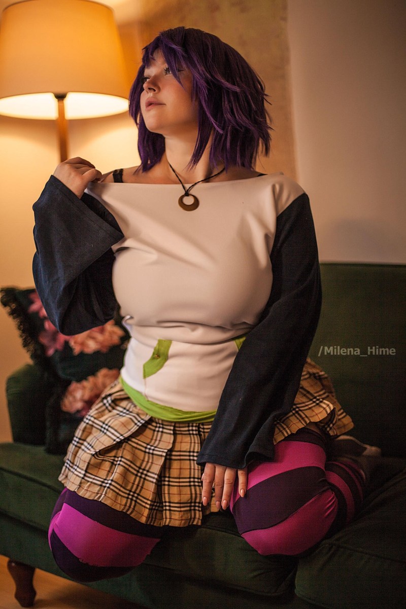 Rosario + Vampire - Mizore Shirayuki Cosplay - MilenaHime #01 - body photo