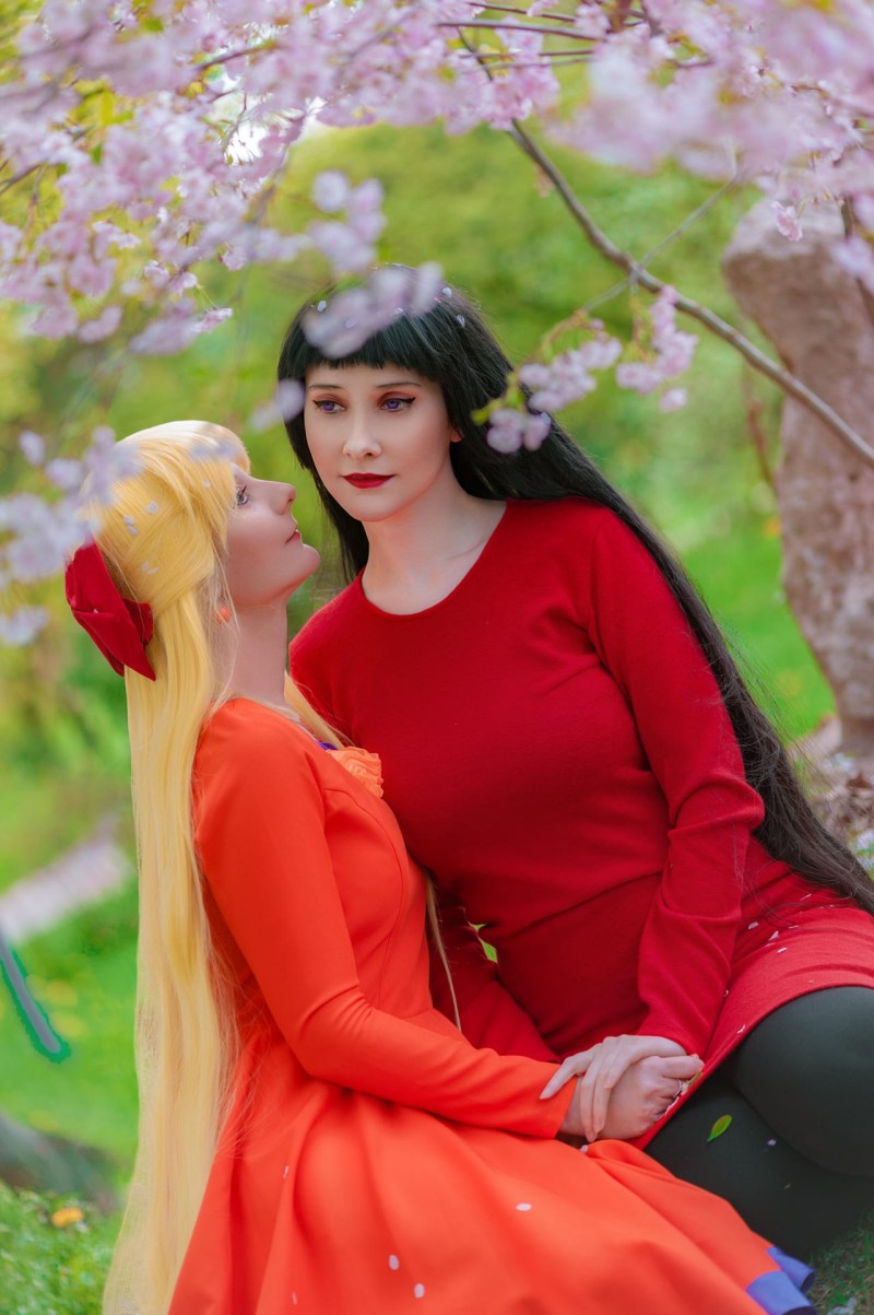 Sailor Moon - Rei Hino (Sailor Mars) &amp; Minako Aino (Sailor Venus) Cosplay - Shiera13 #02 - cosplay study