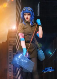 Scott Pilgrim Takes Off - Ramona Victoria (Rammy) Flowers Cosplay