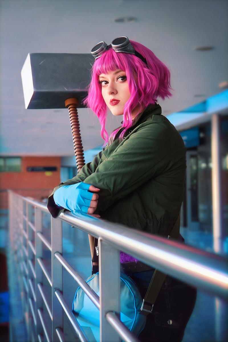Scott Pilgrim Takes Off - Ramona Victoria (Rammy) Flowers Cosplay - NekoSandra #02 - costume show