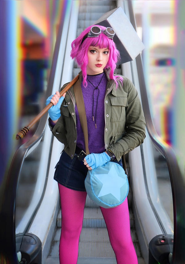 Scott Pilgrim Takes Off - Ramona Victoria (Rammy) Flowers Cosplay - NekoSandra #03 - body photo
