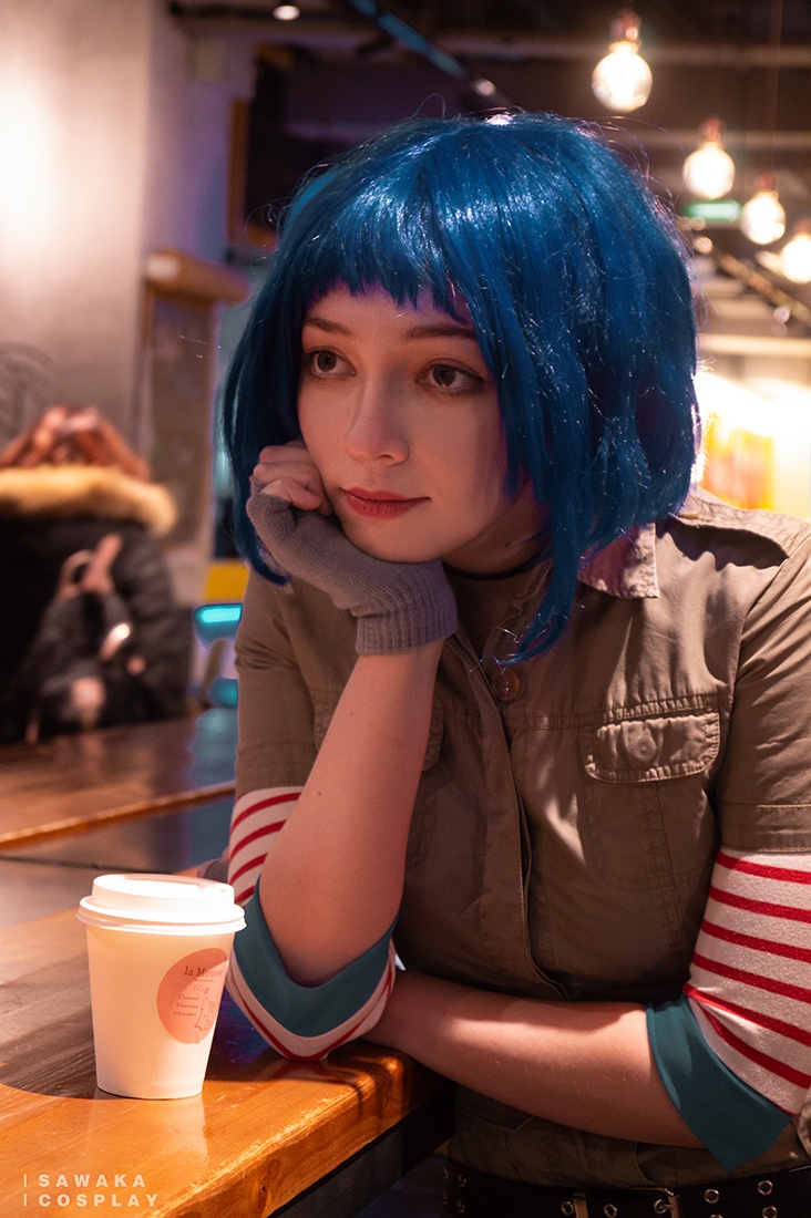 Scott Pilgrim Takes Off - Ramona Victoria (Rammy) Flowers Cosplay - Sawakate #01 - artistic framing Scott Pilgrim Takes Off - Ramona Victoria (Rammy) Flowers Cosplay - Sawakate #01 - artistic framing