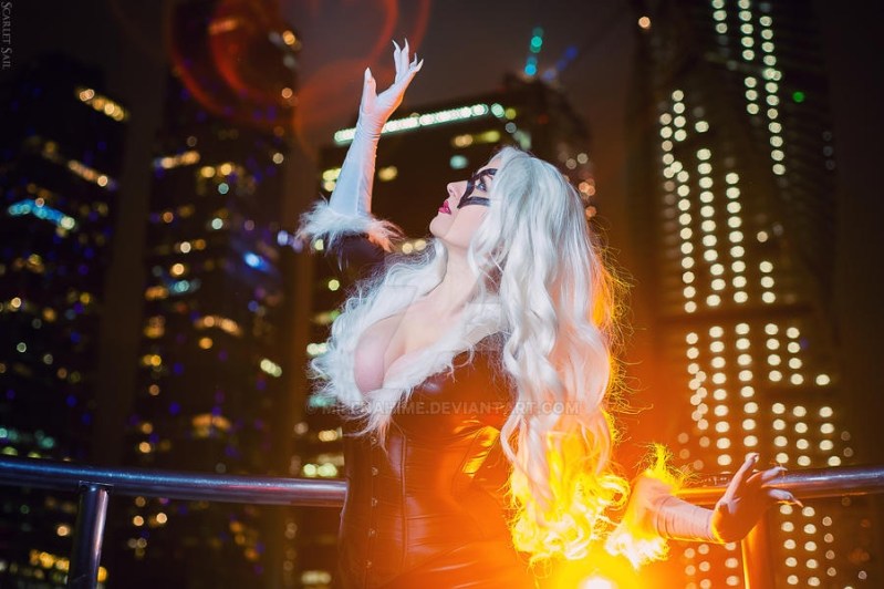 Spider-Man - Felicia Hardy (Black Cat) Cosplay - MilenaHime #02 - nuanced study