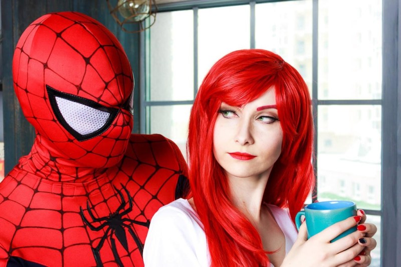 Spider-Man - Mary Jane Watson Cosplay - Shiera13 #02 - full body portrait