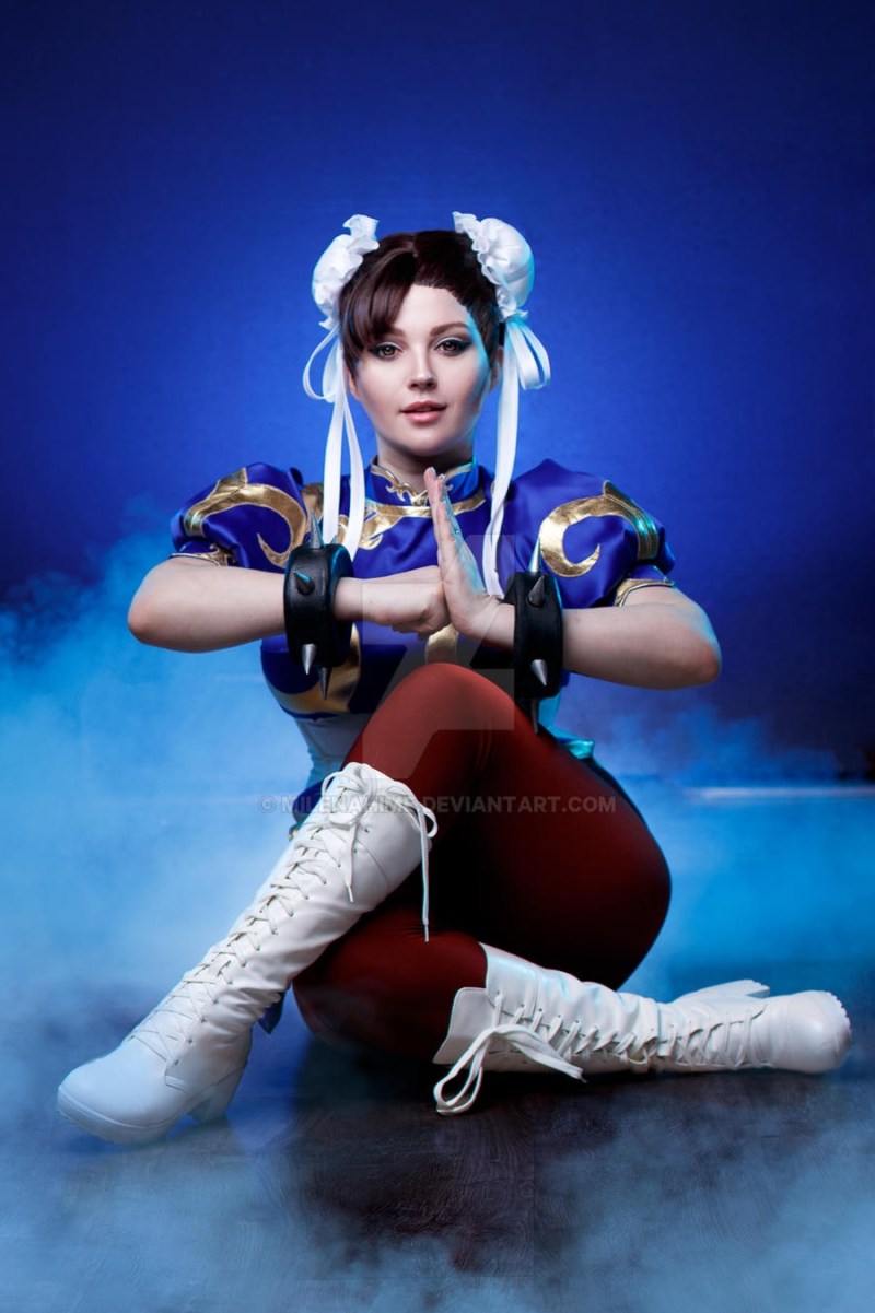 Street Fighter 5 - Chun-Li Cosplay - MilenaHime #01 - character recreation portrait Street Fighter 5 - Chun-Li Cosplay - MilenaHime #01 - character recreation portrait