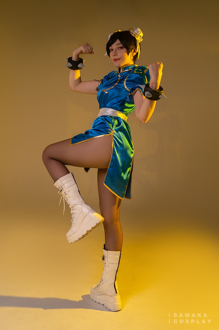 Street Fighter 5 - Chun-Li Cosplay - Sawakate #01 - character costume portrait