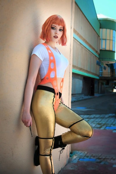 The Fifth Element - Leeloo (Leeloominai Lekatariba-Lamina-Tchai Ekbat de Sebat) Cosplay