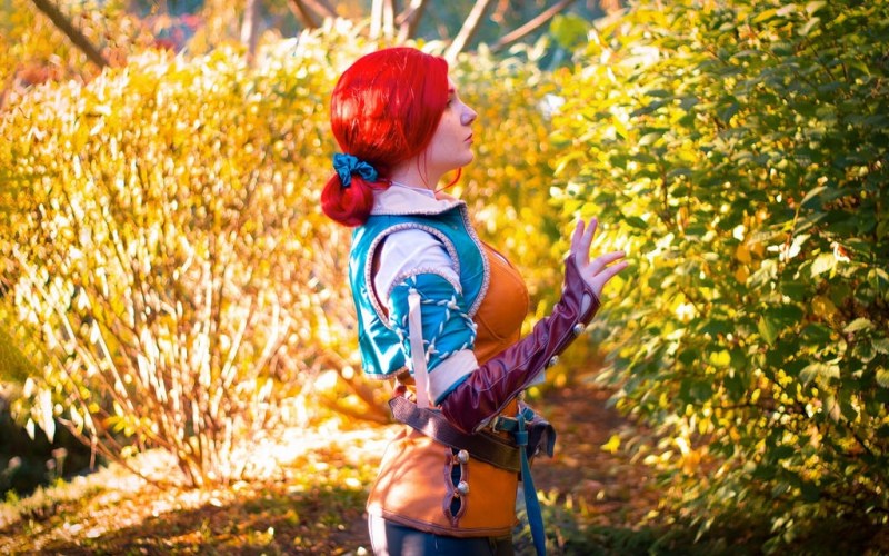 The Witcher 3 - Wild Hunt - Triss Merigold Cosplay - Atamasha #01 - authentic view The Witcher 3 - Wild Hunt - Triss Merigold Cosplay - Atamasha #01 - authentic view