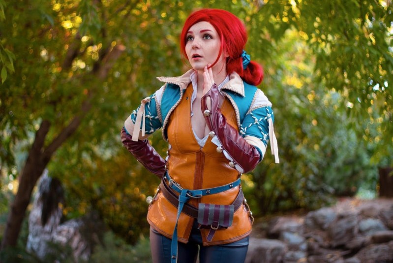 The Witcher 3 - Wild Hunt - Triss Merigold Cosplay - Atamasha #03 - artistic framing The Witcher 3 - Wild Hunt - Triss Merigold Cosplay - Atamasha #03 - artistic framing