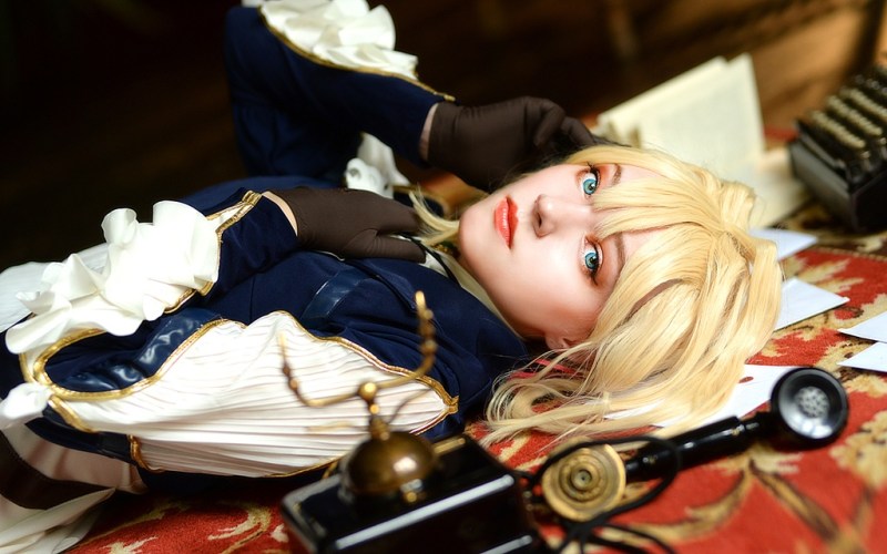 Violet Evergarden - Violet Evergarden Cosplay - Sawakate #02 - full length photo