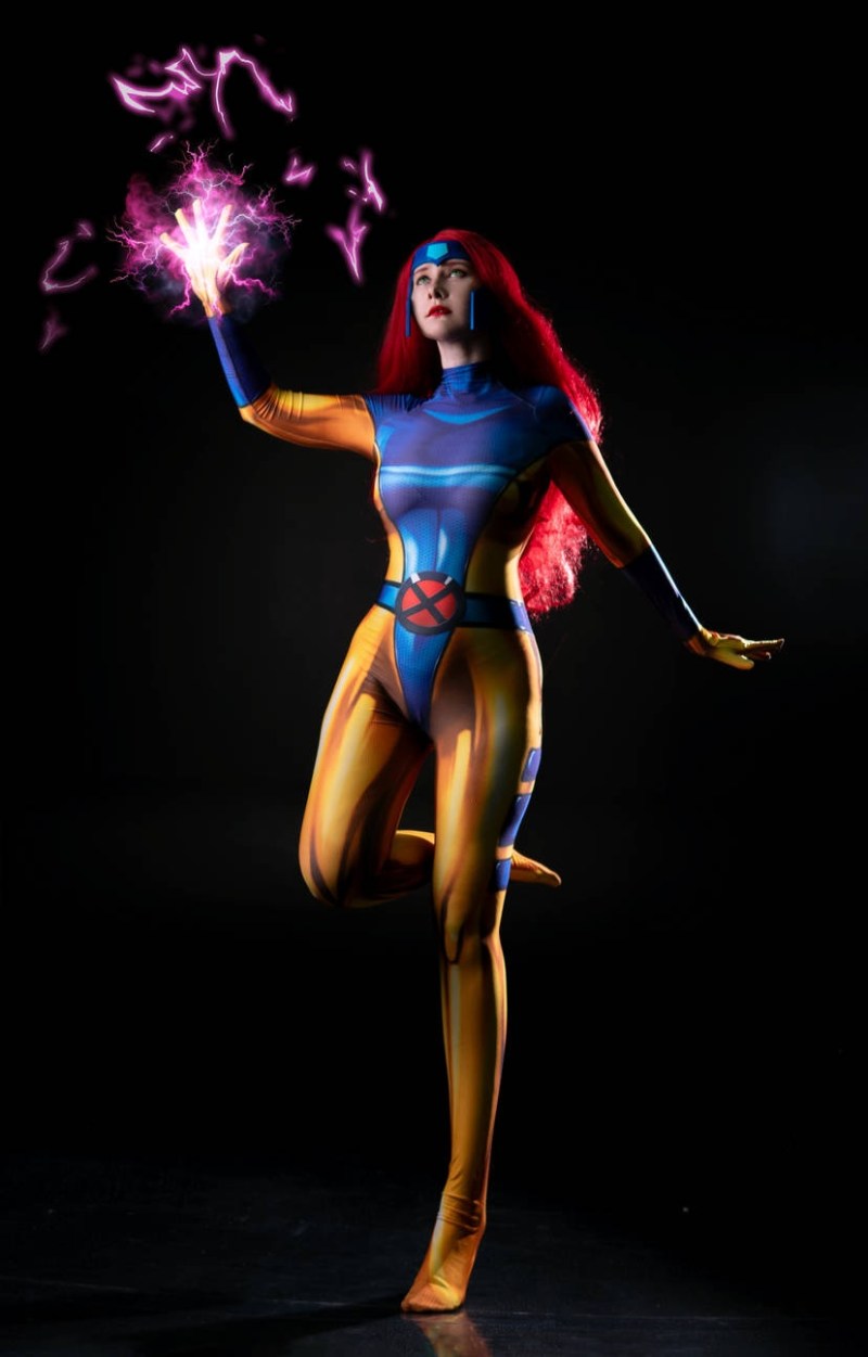 X-Men - Jean Elaine Grey-Summers Cosplay - Shiera13 #04 - full body portrait