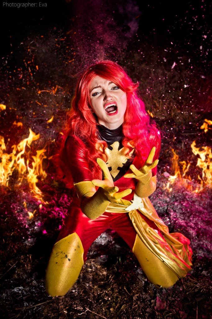 X-Men - Jean Elaine Grey-Summers (Dark Phoenix) Cosplay - Shproton #03 - portrait photo X-Men - Jean Elaine Grey-Summers (Dark Phoenix) Cosplay - Shproton #03 - portrait photo