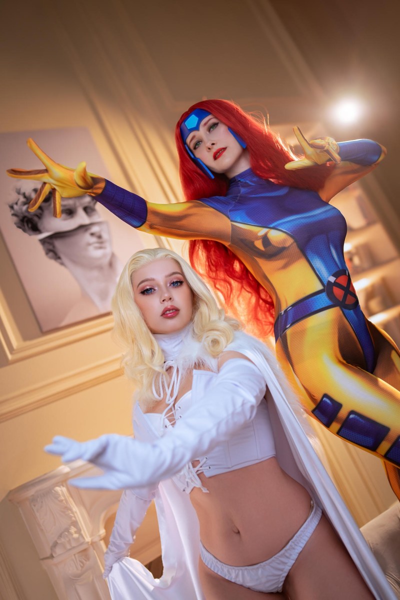 X-Men - Jean Elaine Grey-Summers & Emma Grace Frost (White Queen) Cosplay - Shiera13 #05 - sophisticated portrait X-Men - Jean Elaine Grey-Summers & Emma Grace Frost (White Queen) Cosplay - Shiera13 #05 - sophisticated portrait