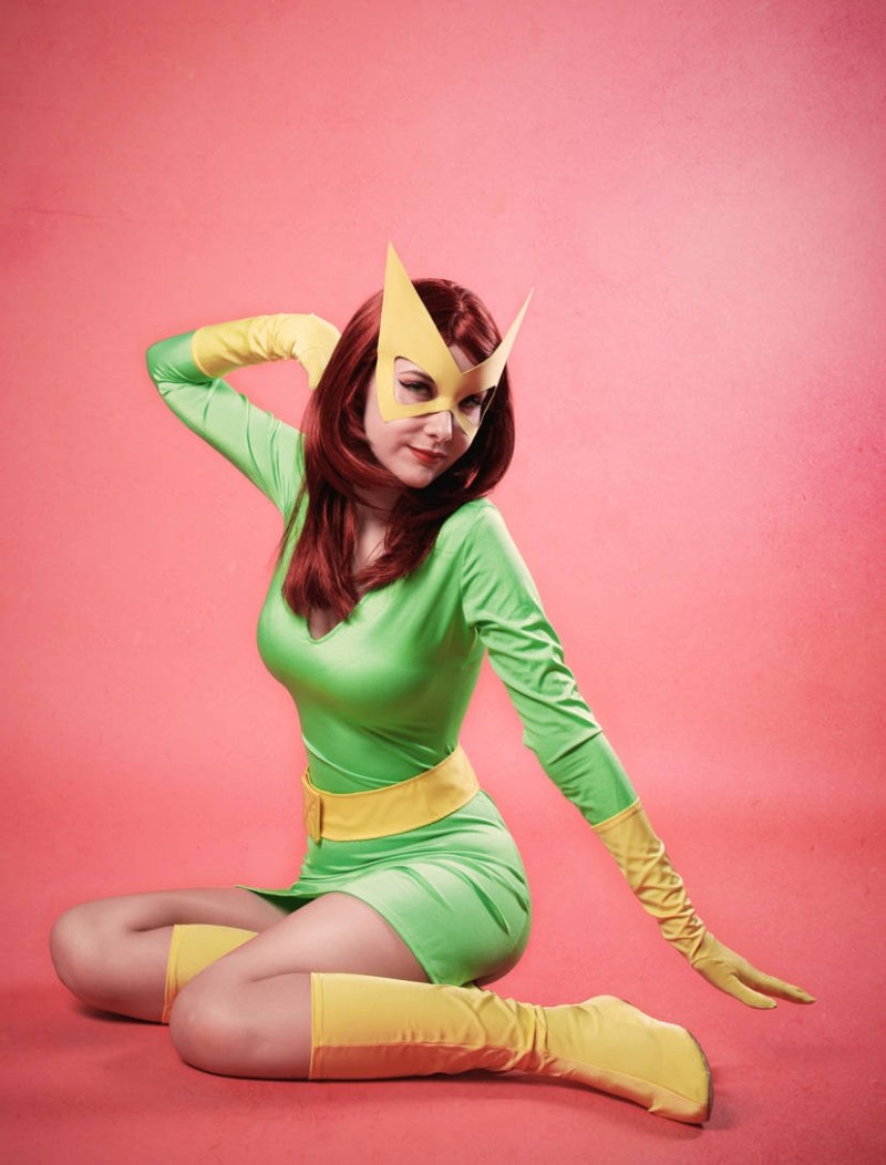 X-Men - Jean Elaine Grey-Summers (Marvel Girl) Cosplay - Shiera13 #03 - full length port. X-Men - Jean Elaine Grey-Summers (Marvel Girl) Cosplay - Shiera13 #03 - full length port.