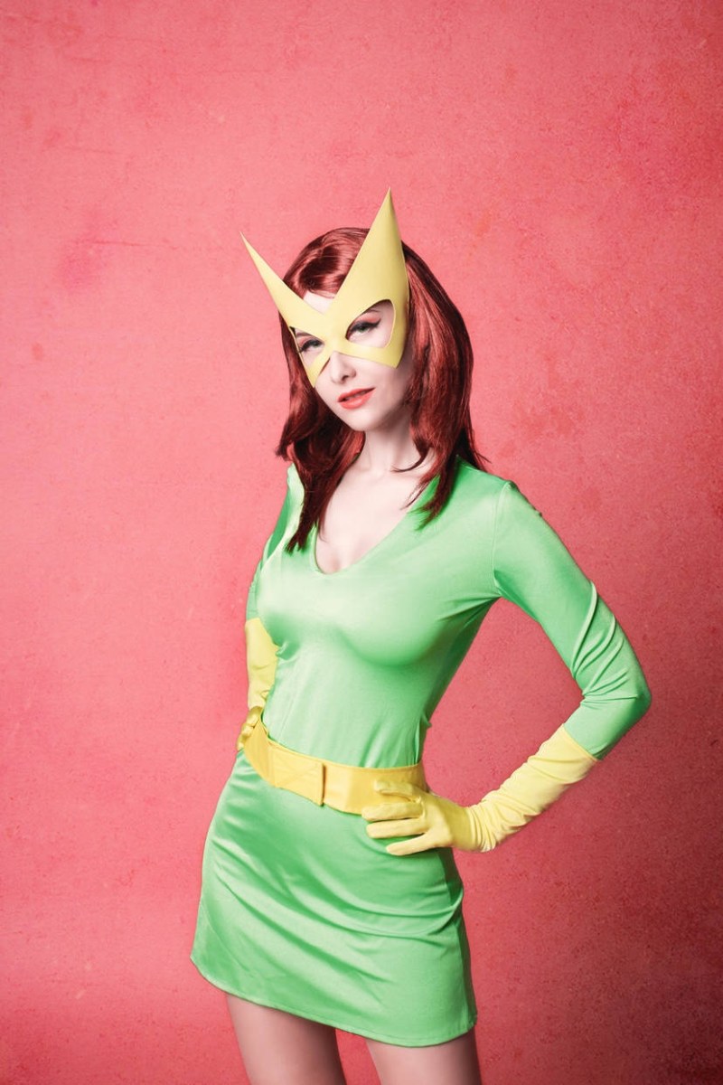 X-Men - Jean Elaine Grey-Summers (Marvel Girl) Cosplay - Shiera13 #04 - full length photo X-Men - Jean Elaine Grey-Summers (Marvel Girl) Cosplay - Shiera13 #04 - full length photo